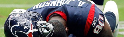 Injured Andre Johnson